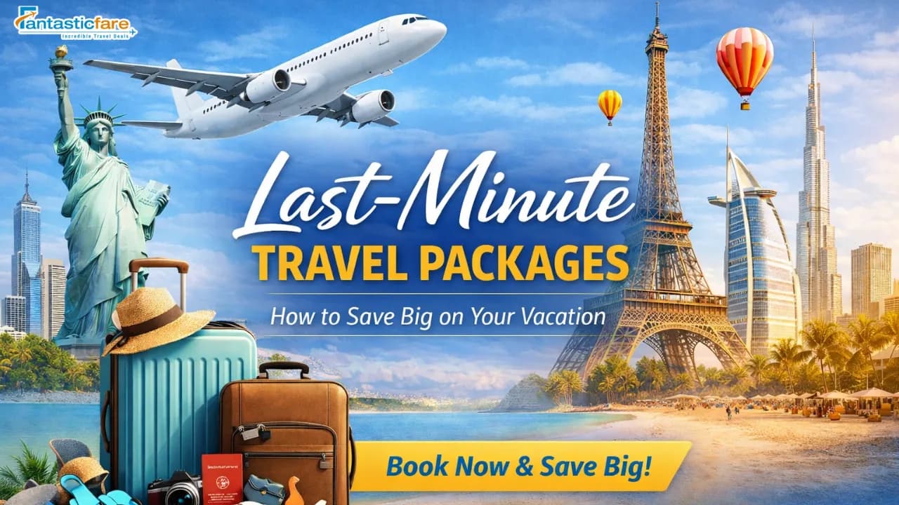 Last-Minute Travel Packages: How to Save Big on Your Vacation