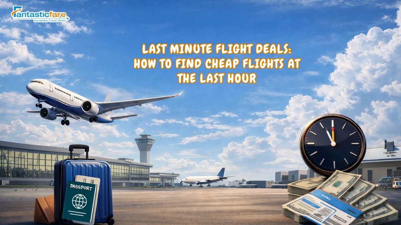 Last Minute Flight Deals: How to Find Cheap Flights at the Last Hour
